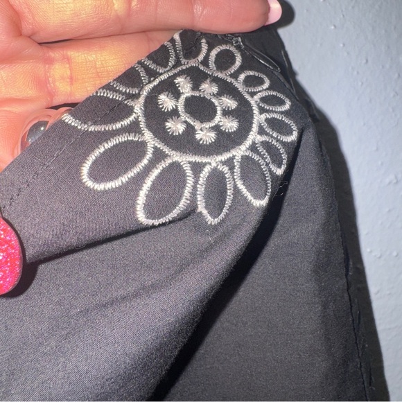 Notations Black A-Line Knee-Length Skirt - Picture 5 of 5